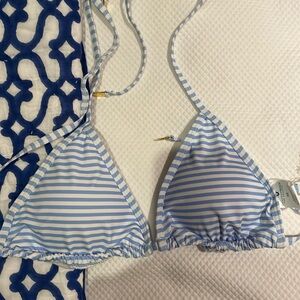 Brand new with tags Snapper Rock women’s striped bikini top